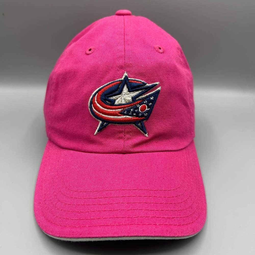 Columbus Blue Jackets Hat Kids Girls Embroidered NHL Strap Back Cap‎ Cotton New